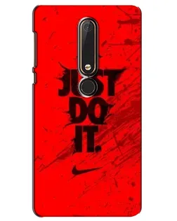 Чехол для Nokia 6 2018 с картинкой «Nike Just Do It»