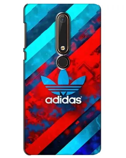 Чехол для Nokia 6 2018 с картинкой «Абстракция Adidas»