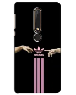 Чехол для Nokia 6 2018 с картинкой «Adidas Hands»