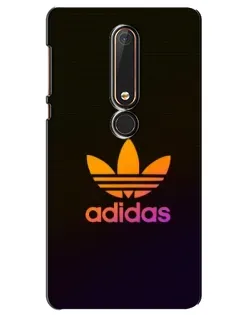 Чехол для Nokia 6 2018 с картинкой «Градиент Adidas»