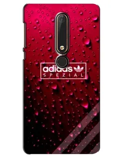 Чехол для Nokia 6 2018 с картинкой «Adidas Gold Marble»