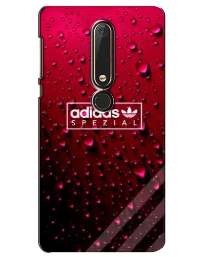 Чехол для Nokia 6 2018 с картинкой «Adidas Gold Marble»
