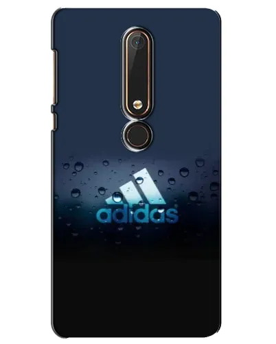 Чехол для Nokia 6 2018 с картинкой «Adidas Water Drops»