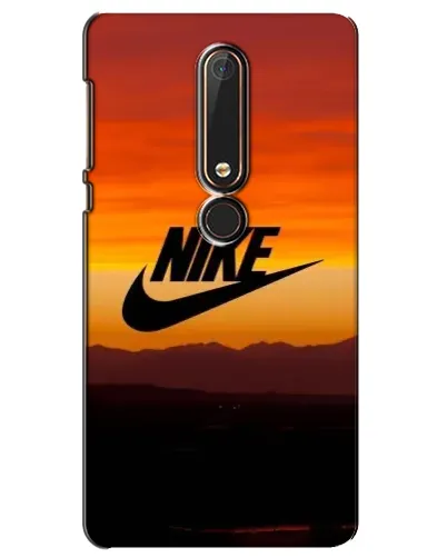 Чехол для Nokia 6 2018 с картинкой «Nike — вечерний горизонт»
