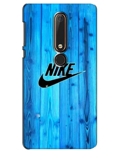 Чехол для Nokia 6 2018 с картинкой «Голубое дерево Nike»