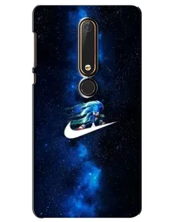 Чехол для Nokia 6 2018 с картинкой «Звездный путь Nike»