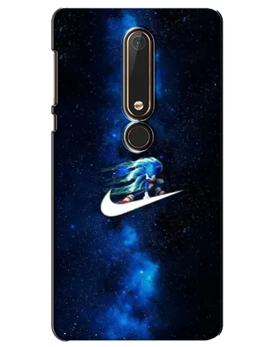 Чехол для Nokia 6 2018 с картинкой «Звездный путь Nike»