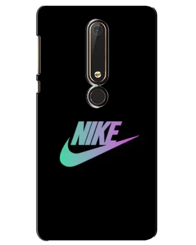 Чехол для Nokia 6 2018 с картинкой «Nike — городская ночь»