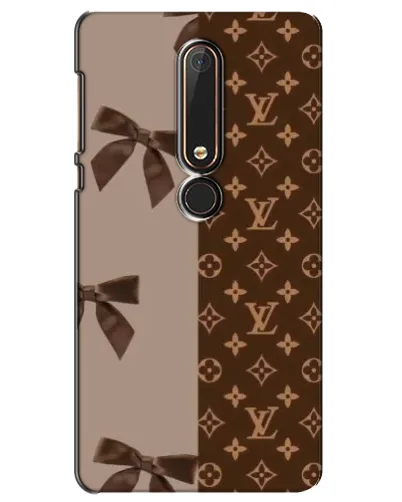 Чехол для Nokia 6 2018 с картинкой «Louis Vuitton — банты»