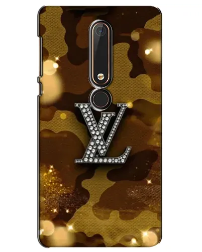 Чехол для Nokia 6 2018 с картинкой «Камуфляжный Louis Vuitton»