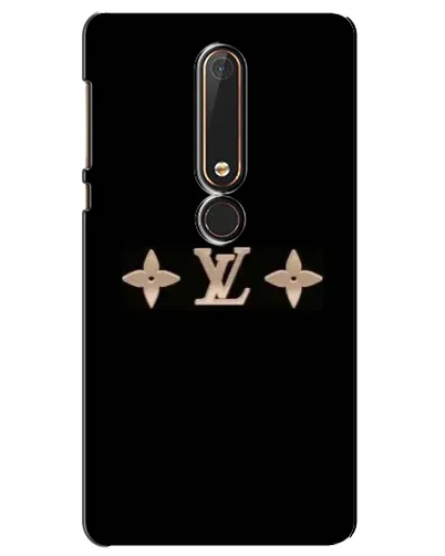 Чехол для Nokia 6 2018 с картинкой «Louis Vuitton — минимализм»