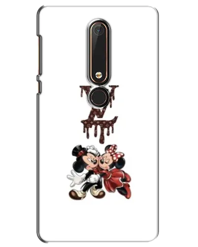 Чехол для Nokia 6 2018 с картинкой «LV и Микки Маус»