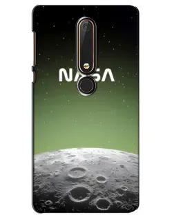 Чехол для Nokia 6 2018 с картинкой «NASA — лунный градиент»