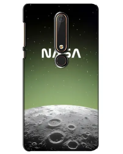 Чехол для Nokia 6 2018 с картинкой «NASA — лунный градиент»