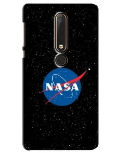 Чехол для Nokia 6 2018 с картинкой «NASA — звездное небо»