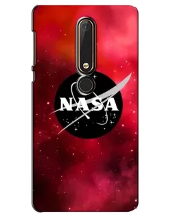 Чехол для Nokia 6 2018 с картинкой «NASA — красная туманность» Чехол для Nokia 6 2018 с картинкой «NASA — красная туманность»