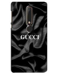 Чехол для Nokia 6 2018 с картинкой «Gucci — шелковые волны» Чехол для Nokia 6 2018 с картинкой «Gucci — шелковые волны»