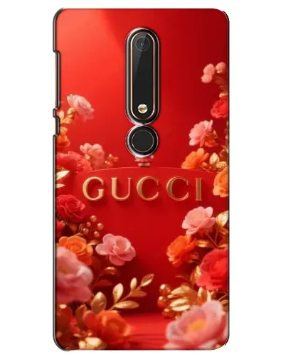 Чехол для Nokia 6 2018 с картинкой «Gucci — золотой сад»