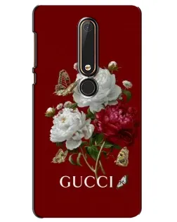 Чехол для Nokia 6 2018 с картинкой «Gucci —  сад»