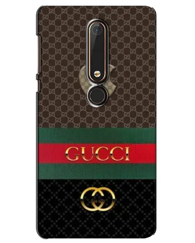 Чехол для Nokia 6 2018 с картинкой «Gucci — брендированный десерт»