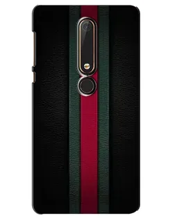 Чехол для Nokia 6 2018 с картинкой «Gucci — неоновая линия»