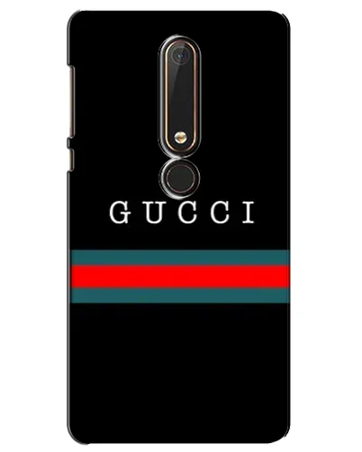 Чехол для Nokia 6 2018 с картинкой «Gucci — красный пояс»