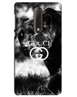 Чохол для Nokia 6 2018 з картинкою «Gucci — дика природа»