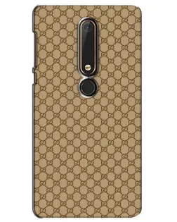 Чохол для Nokia 6 2018 з картинкою «Gucci — класичний беж»
