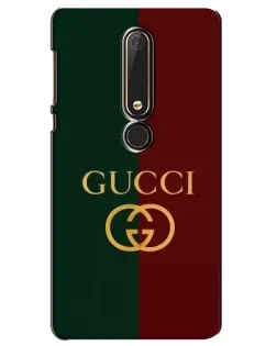 Чохол для Nokia 6 2018 з картинкою «Gucci — темно-зелений градієнт»