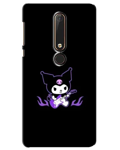 Чехол для Nokia 6 2018 с картинкой «Электрическая Kuromi»