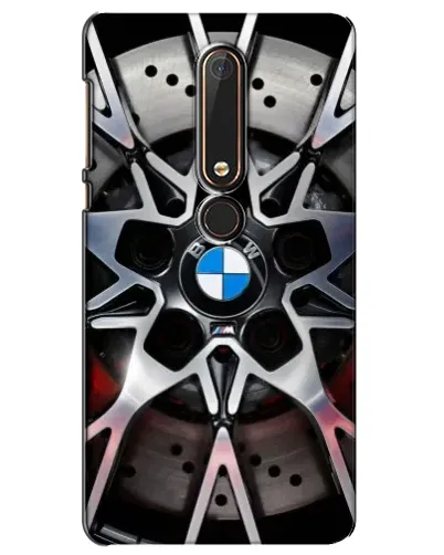 Чехол для Nokia 6 2018 с картинкой «BMW — деталь диска»