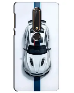 Чехол для Nokia 6 2018 с картинкой «Вид сверху — BMW M»