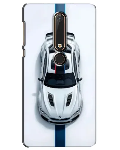 Чехол для Nokia 6 2018 с картинкой «Вид сверху — BMW M»