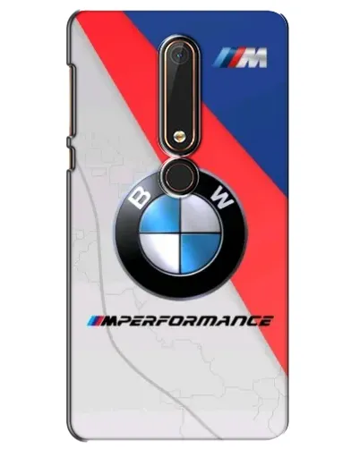 Чехол для Nokia 6 2018 с картинкой «BMW Performance стиль»