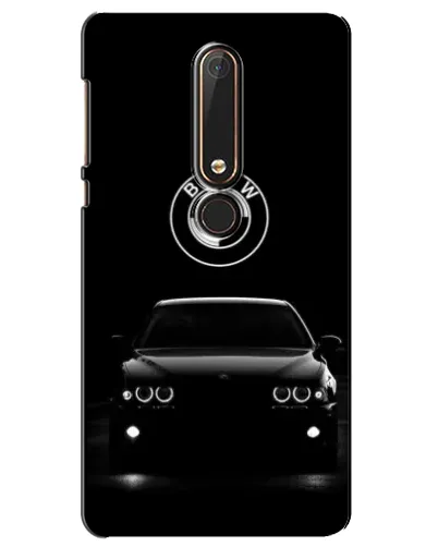 Чехол для Nokia 6 2018 с картинкой «BMW — взгляд из темноты»