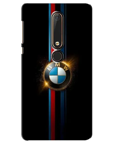 Чехол для Nokia 6 2018 с картинкой «BMW M-Power неон»