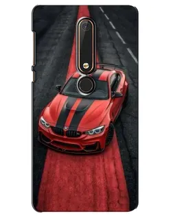 Чехол для Nokia 6 2018 с картинкой «BMW на красной дорожке»