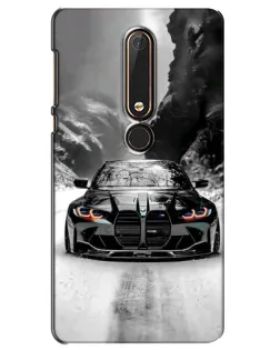 Чохол для Nokia 6 2018 з картинкою «BMW — акварельний дрифт» Чохол для Nokia 6 2018 з картинкою «BMW — акварельний дрифт»