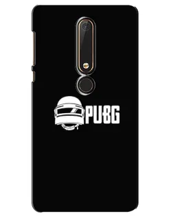 Чехол для Nokia 6 2018 с картинкой «PUBG — классический лого»