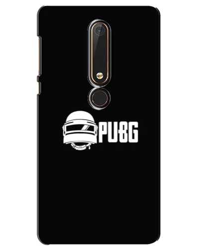 Чехол для Nokia 6 2018 с картинкой «PUBG — классический лого» Чехол для Nokia 6 2018 с картинкой «PUBG — классический лого»