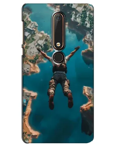 Чехол для Nokia 6 2018 с картинкой «PUBG — свободное падение» Чехол для Nokia 6 2018 с картинкой «PUBG — свободное падение»