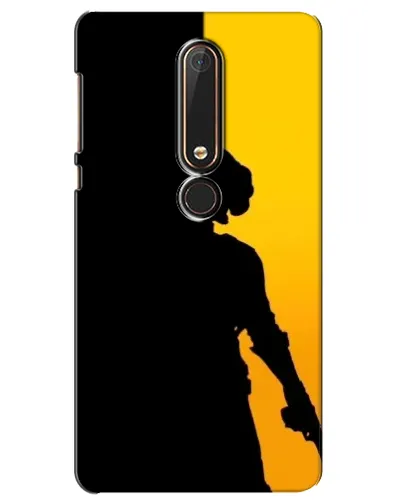 Чехол для Nokia 6 2018 с картинкой «Тень воина PUBG» Чехол для Nokia 6 2018 с картинкой «Тень воина PUBG»