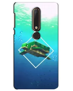 Чохол для Nokia 6 2018 з картинкою «Черепаха Minecraft» Чохол для Nokia 6 2018 з картинкою «Черепаха Minecraft»