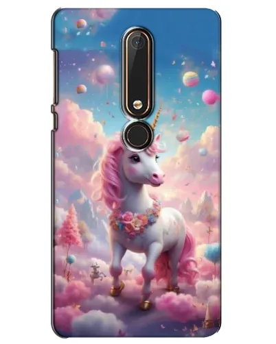 Чохол для Nokia 6 2018 з картинкою «Єдиноріг серед хмар» Чохол для Nokia 6 2018 з картинкою «Єдиноріг серед хмар»