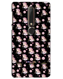 Чохол для Nokia 6 2018 з картинкою «Magic Unicorn паттерн»
