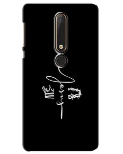 Чехол для Nokia 6 2018 с картинкой «Король Славы Jesus»