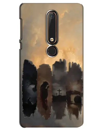 Чехол для Nokia 6 2018 с картинкой «Дорога к вере»
