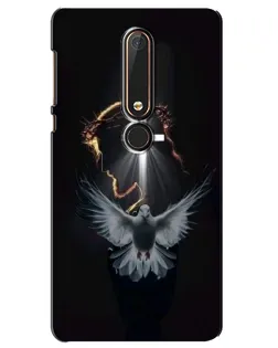 Чехол для Nokia 6 2018 с картинкой «Голубь и Свет»