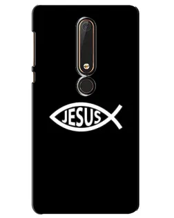 Чехол для Nokia 6 2018 с картинкой «Классический Jesus»