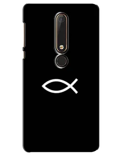 Чохол для Nokia 6 2018 з картинкою «Символ риби Jesus»